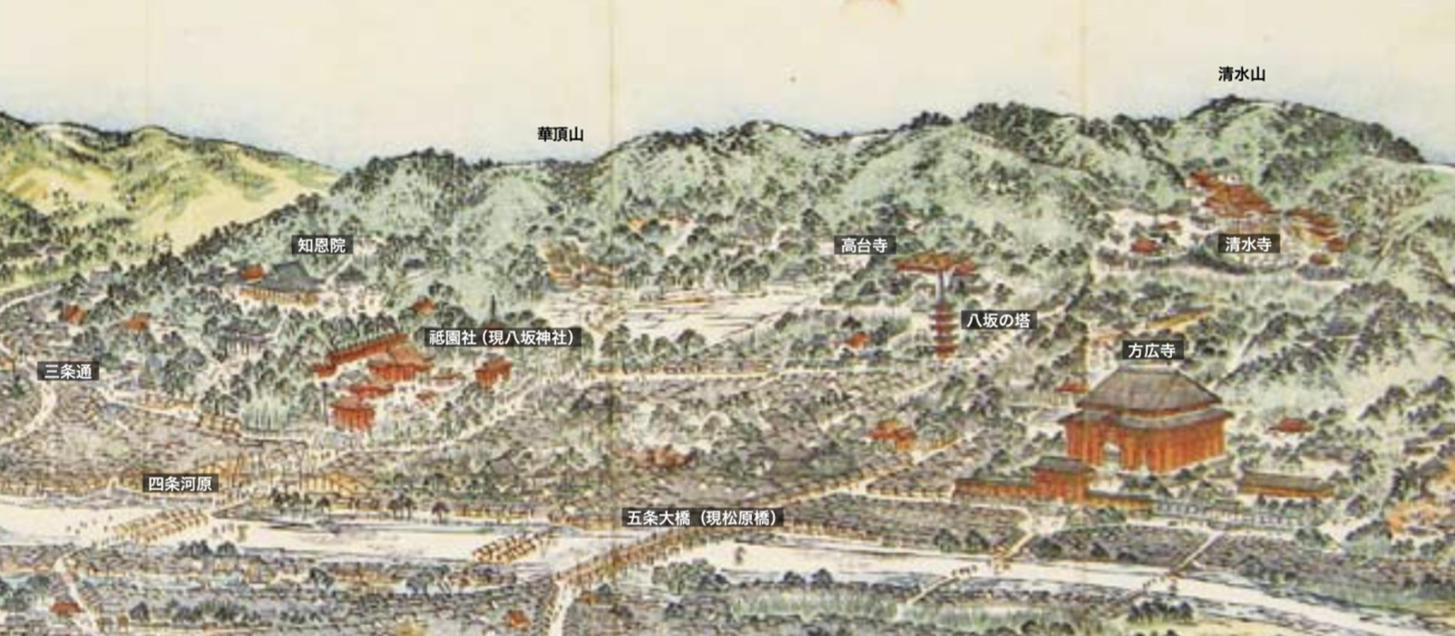 京都三山の歴史