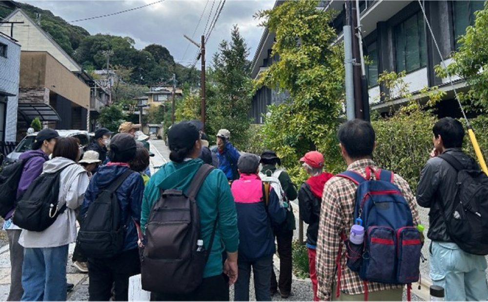 自然観察会スタート